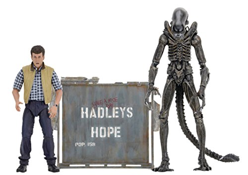 Aliens hadley s hope deluxe action figure 2 pack