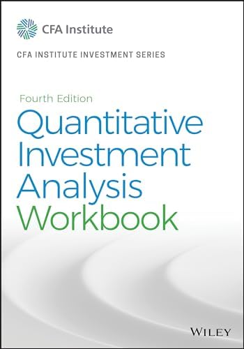 Amazon.com: Quantitative Investment Analysis (CFA Institute