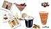 Disposable Hot Beverage Paper Cups, Insulated Cups, 150 pieces, 12 Oz. Ideal for Hot Drinks, Hot Coffee, Hot Chocolate, Latte, Hot Lemonade, Hot Juice | GIU&LO |