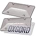 Motorup America Auto License Plate Frame Cover - Fits Select Vehicles Car Truck Van SUV, Chrome