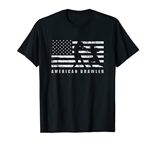 American Brawler MMA Shirt - Vintage MMA T Shirt