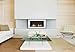 Moda Flame Lugo Wall Mounted Bio Ethanol Ventless Fireplace