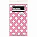 Hot Pink Dots Rectangular Plastic Table Cover (54