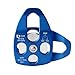 GM CLIMBING 32kN UIAA Certified Large Rescue Pulley Single/Double Sheave with Swing Plate CE/UIAA