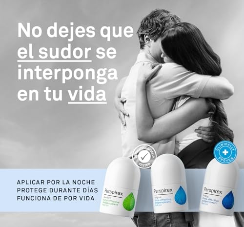 ® | Strong | Desodorante Antitranspirante Axilas Roll On con Elevada Eficacia y Efectividad Anti Sudor hasta 5 días | Para Personas que Sufren de Sudoración Severa | 20 Ml