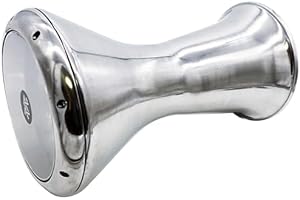 The 18 '' Sombaty Horizon Zaza Percussion Egyptian Style Darbuka With 9'' Drum Head (Silver Bullet-9'')