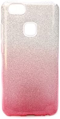 Arbuda Dual Color Glitter Bling Designer Soft TPU + PC Fancy Back Case Cover for Vivo V7 Plus