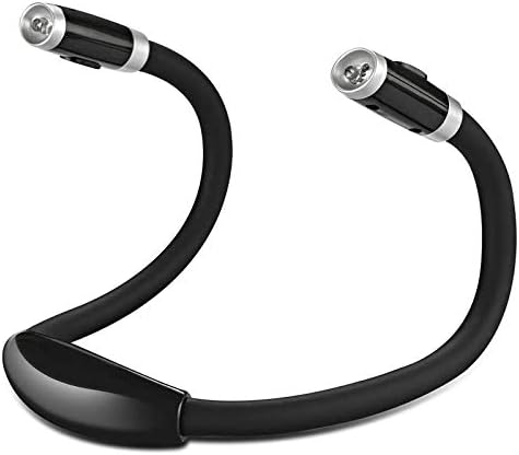 Reading Light for Books in Bed Neck Reading Lamp Hands Free 4 LED Beads, 3 Adjustable Brightness - Image 4