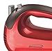 Brentwood HM-46 Electric Hand Mixer,Lightweight 5-Speed,Red