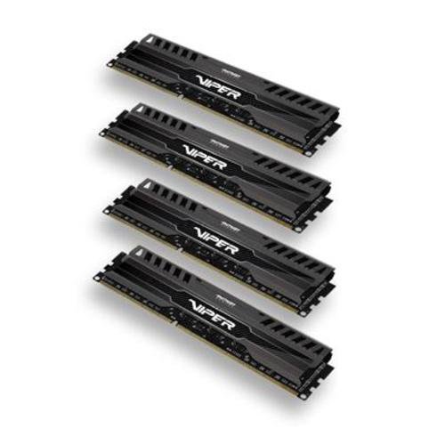 Patriot 32GB(4x8GB) Viper III DDR3 1866MHz (PC3 15000) CL10 Desktop Memory With Black Mamba Heatsink - PV332G186C0QK