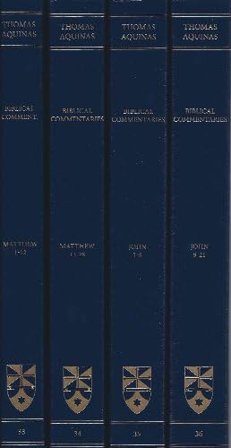 Commentary on the Gospels of Matthew and John (4 Volume Set) (Latin-English Opera Omnia)