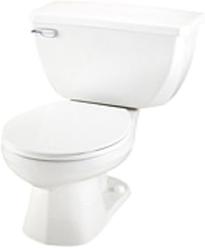 Gerber Danze G0028380 Ultra Flush 1 6gpf Tank 12 Rough In White Brushed Nickel One Piece Toilets Amazon Com