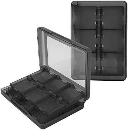 Cocases ゲームカードケース Nintendo 2ds New 3ds 3dsxl Dsi Xl Ll Ds ビデオゲームカードケース 28 In 1 大容量 マルチゲーム メモリカードケース ボックス ブラック