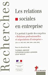 Les  relations sociales en entreprise