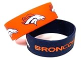 Denver Broncos Two Pack Team Color Bracelets
