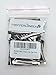 PEPPERLONELY Brand 50PC Silver Tone Alligator Hair Clips 2 Inch