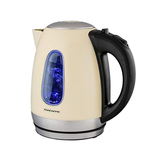 Ovente KS960BG Electric Kettle, Cordless Tea and Water Heater, Automatic Shut-Off & Boil-Dry Protect Ovente KS960BG Electric Kettle, Cordless Tea and Water Heater, Automatic Shut-Off & Boil-Dry Protect
