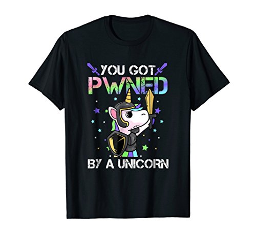 Girl Gamer Unicorn Geek T-Shirt