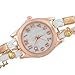 Godagoda Women Multilayer Weave Wrap Link Leather Bracelet Quartz Wrist Watch
