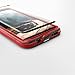ZIZO ION Series for Samsung Galaxy S8 Plus Case Military Grade Drop Tested with Tempered Glass Screen Protector RED Clear