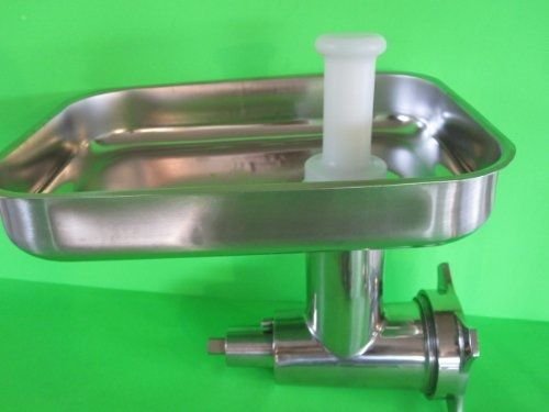Stainless Steel Meat Grinder Attachment for Hobart & Univex mixer. a200 d300 h600 h660 hl600 PLUS Sausage Stuffing Kit. Fits Hobart, Univex mixers