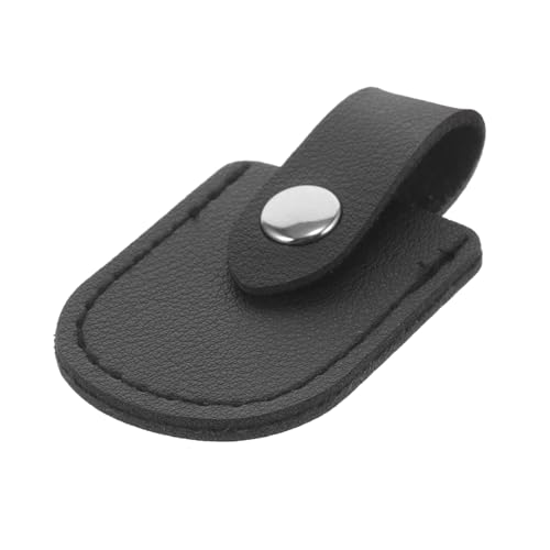 BATHVEVE PU Nail Nipper Cover Sleeve Protective Case for Cuticle Scissors Manicure Pedicure Tool Storage Resistant Nail Salon Supply Accessory