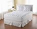 Magic Loft Full Size 200 Thread-Count Down Alternative Mattress Pad, White