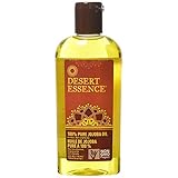 Desert Essence 100% Pure Jojoba Oil, 4-Ounce, Bottle