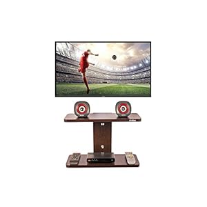 Anikaa Saffron Engineered Wood Wall Mount TV Unit/TV Stand/Wall Set Top Box Stand/TV Cabinet/TV Entertainment Unit…