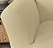 Dawson Collection Basic Strapless Slipcover Form Fit Slip Resistant Stylish Furniture Shield Protector Featuring Lightweight Twill Fabric By Home Fashion Designs Brand Sofa BEIGE