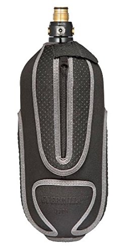Guerrilla Air Paintball Tank Cover - Black - 48ci