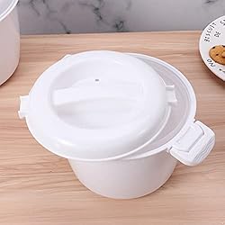 FEESHOW Portable Microwave Rice Cooker with Rice