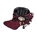 SandT Collection Tassle Bootie High Heel Shoe Jewelry Ring Holder Display - Burgundy