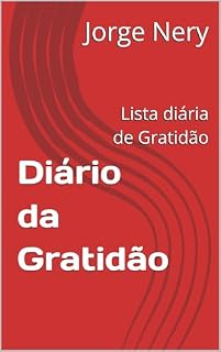 Livro Diário da Gratidão: Lista diária de Gratidão