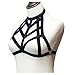 JELINDA Women Harness Bra Elastic Band Lingerie Cupless Cage Bra See Through Hollow Out Harness (Y061-K)