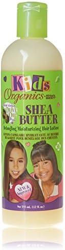 AFRICA'S BEST ORGANICS Kids Shea Butter Detangling Moisturizing Hair Lotion with Olive Oil 12oz/355ml by Kids Organics