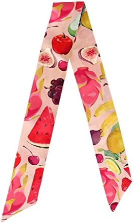 Zestilk Fashion Women's Twilly scarf (Fruit Red) T15