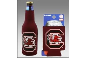 KOLDER College Team Color Logo Can & Bottle Holder Insulator Beverage Cooler Set