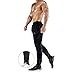 BROKIG Mens Zip Joggers Pants - Casual Gym Workout Track Pants Comfortable Slim Fit Tapered Sweatpants with Pockets