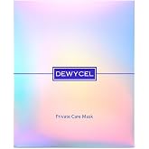 DEWYCEL PRIVATE CARE MASK with edelweiss callus culture extract | 3STEP face mask for glow skin - elasticity, hydrating, firming | Soothing Recovery &amp; Moisture with Panthenol, Niacinamide