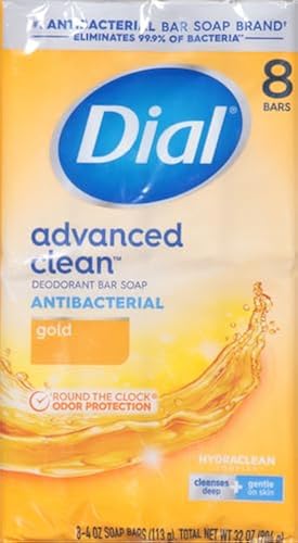 Dial Antibacterial Bar Soap, Gold, 32 Bars, Count (Pack of 4) in - Main Image