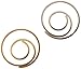 Creative Impressions Metal Spiral Clips 25/Pkg, Gold & Silver 85001