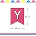 Silvima Ready to Hang Happy Birthday Banner Bunting | Pre-Strung Multiple Color Bday Sign, Colorful Party Decoration
