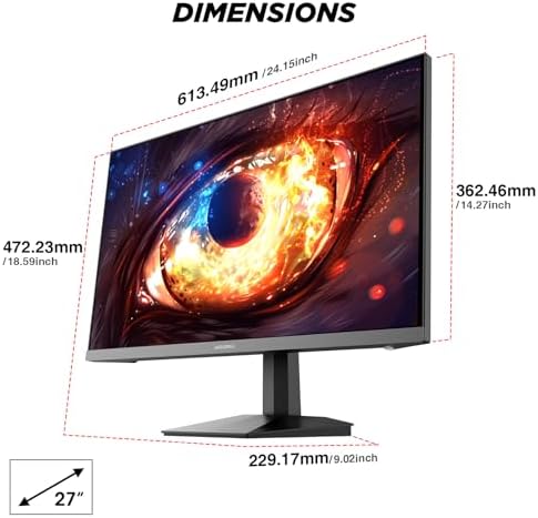 Monitor Gaming 27 Pulgadas FHD 200Hz HDR400 IPS Pantalla G2711P