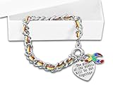 Autism Ribbon Bracelet-Multi-Colored Rope (Retail)