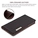 BENTOBEN Genuine Leather Galaxy Note 9 Wallet Case, Heavy Duty Rugged Protective Phone Case Cover with Flip Kickstand Credit Card Slot Cash Holder for Samsung Galaxy Note 9, Brown
