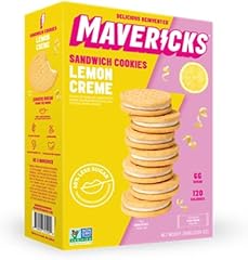 Mavericks, Lemon Creme Sanwich Cookies, 9.03 Ounce