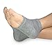 3 PAIRS-Moisturizing Gel Heel Socks w/Enriched Vitamins for Dry Hard Cracked Heels & DIY Simple Home Remedies by Triim Fitness