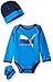 PUMA Baby Boys' 3 Pc Bodysuit and Hat Box Set