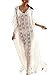 Jeasona(TM Women's Long Lace Beach Bathing Suit Swimsuit Bikini Swim Cover Up